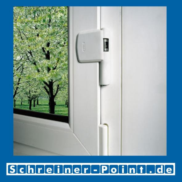 ABUS FAS 101 Fenster-Bandseitensicherung weiß, 244902, 244919, EAN 4003318244902, 4003318244919